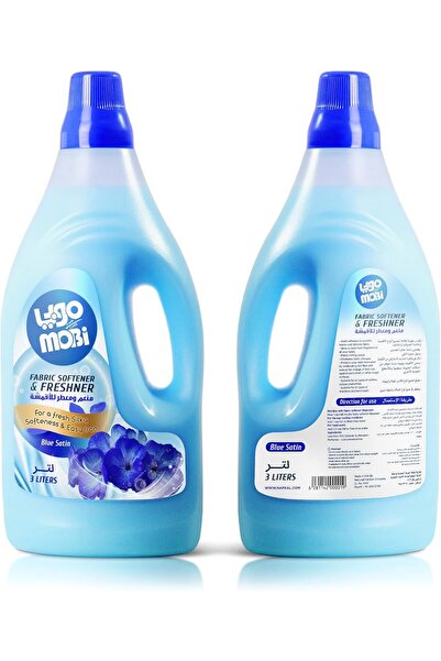 MOBI Blue Satin Fabric Softener, 3 Liter - Single Pack