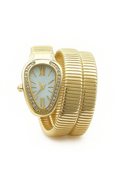 Hane Snake Model Stoned Special Design Women's Wristwatch