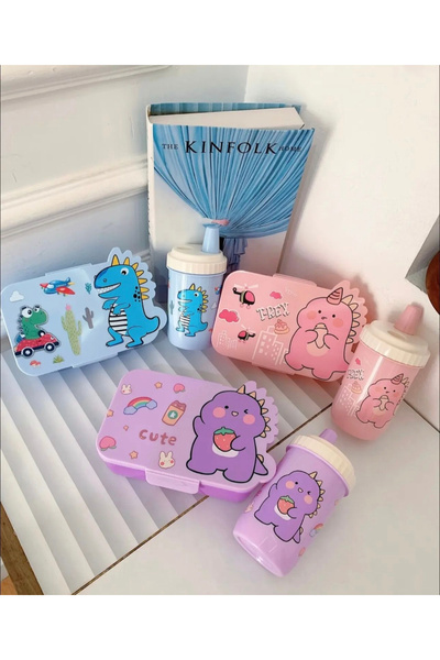 Genericer Lunch box and accessories: water bottle and spoon
