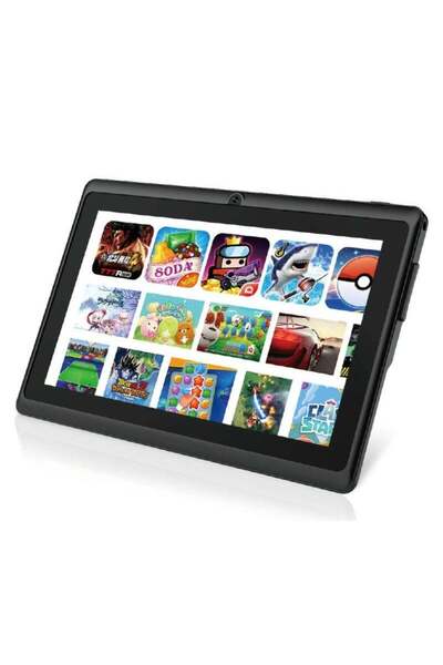 Modio M1 Kids Tablet 7" HD, Dual Camera, 128GB, 5G WiFi, 3000mAh Battery, Red