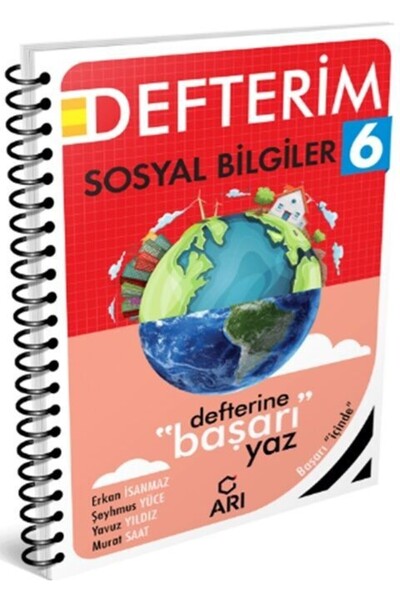 Ankara Kitap Merkezi 6. Sınıf Sosyal Bilgiler Akıllı Defteri Arı Yayıncılık