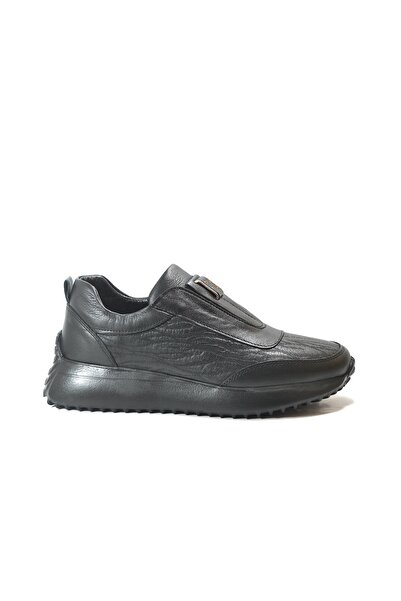 Beety 25BK.919 Pantofi de damă casual, ortopedici, cu talpă groasă, din piele naturală