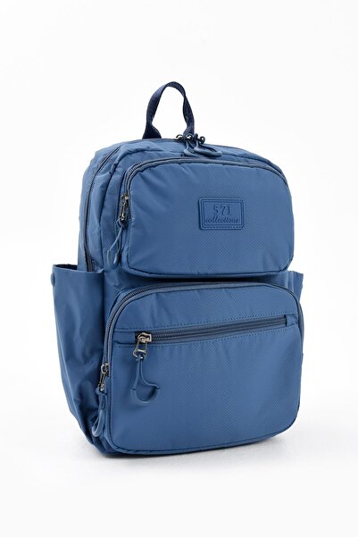 571 Collections Çanta Unisex Suya Dayanıklı Ultra Hafif Çok Bölmeli Orta Boy Sırt Çantası(Su Geçirmez, Notebook, Laptop)