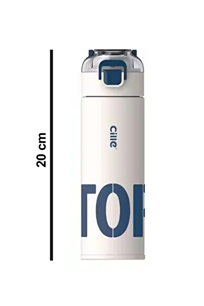 CILLE Spor Su Termos Yalıtımlı Su Şişesi 16,9 fl oz (500 ml)