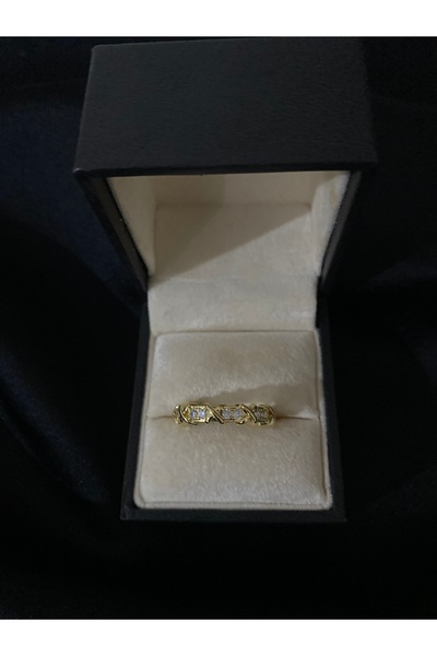 SPİEL&GESCHENKHAUS خاتم أنيق من الحجر الكريم قابل للتعديل