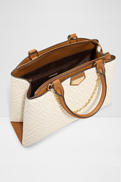 Aldo ASTRAEI - Geantă de umăr și de mână pentru femei, de lungime medie, albă, cu un singur compartiment, detașabilă, reglabilă bretea crossbody