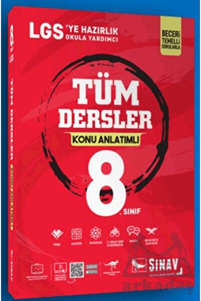 Sınav Yayınları 8. Sınıf Tüm Dersler Konu Anlatımlı