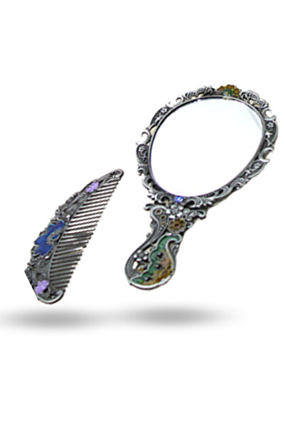 ForWhat Büro Ev Ofis Hediyesi için 17X7,5CM Katlanır Kelebek Metal Aynalı Tar...