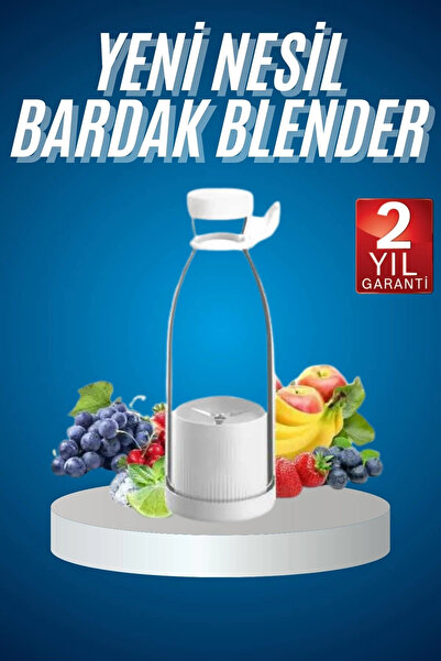 Genel Markalar Meyve Sıkacağı Taşınabilir USB Elektrikli Blender Mini