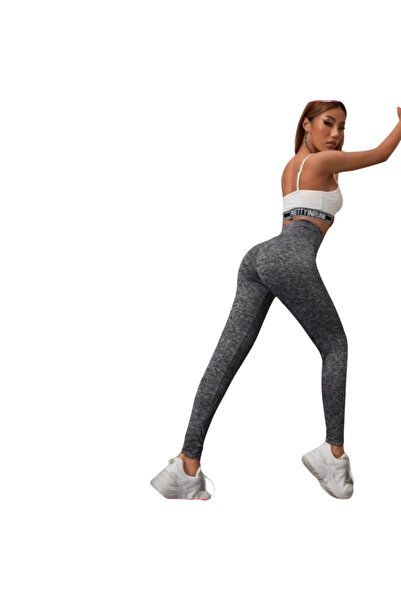 Fstyle High-waisted, distinctive-colored sports leggings