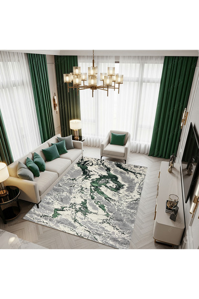 Empera Home | Apal Carpet | Carpet Buse Flash Emerald Green