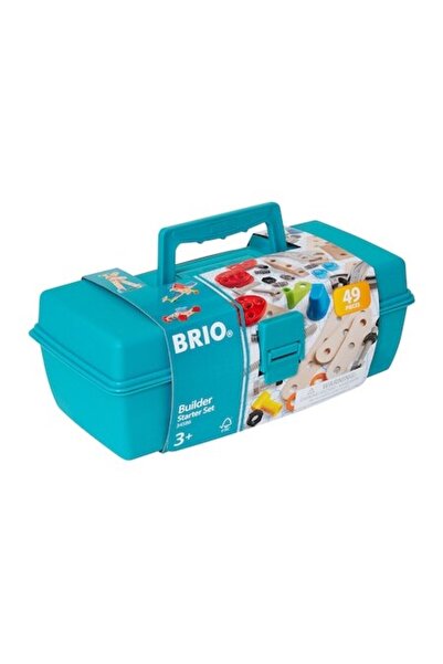 BRIO Set Jucarie Unelte pentru Copii Builder Starter 48 de Piese