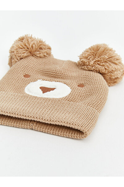 LC Waikiki Chlapecká čepice s medvídkem - W4Lu05Z1