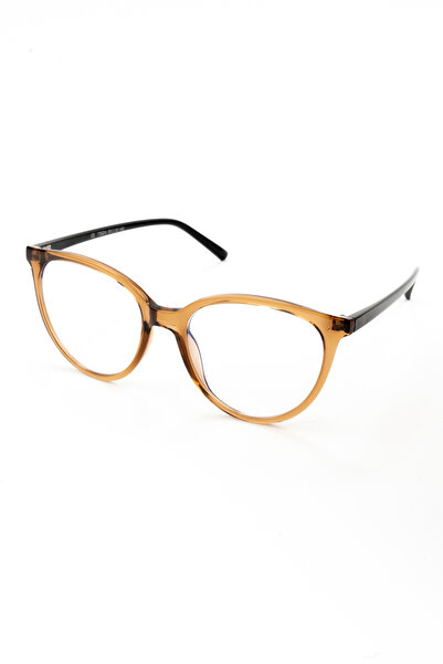 Focus On Lady Cat Light Coffee Blue Light Filter Photochromic Screen Glasses