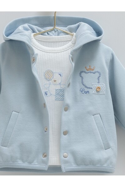 Caramell Baby Boy 3-Piece Set Interlock Fabric (3-18 Months)