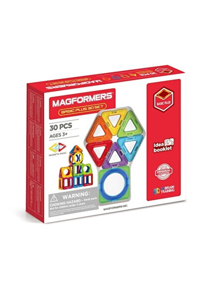Magformers Set de bază Plus cu magnet - 30 de piese