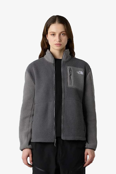 THE NORTH FACE Yumıorı Full Zip Women's Gray Fleece Nf0A8E88Eoe1