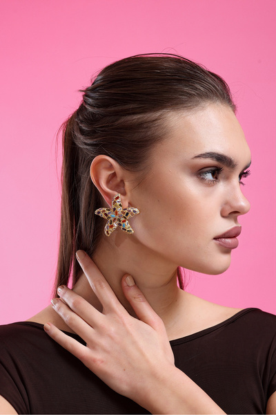 ESİN ÇETİN JEWELRY YILDIZ KÜPE