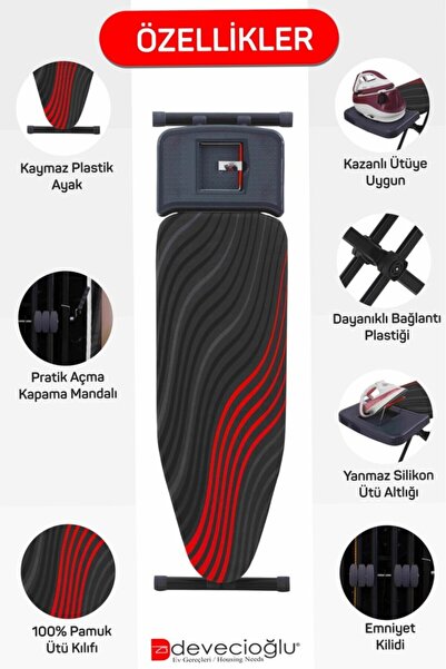 Devecioğlu Harbinger MM162 ApexBoard Yeni Model Ütü Masası