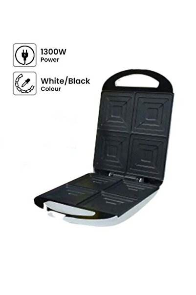 DLC Sandwich Maker 1300W 1300.0 W DLC-38237 White/Black