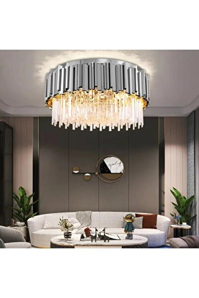 Lumini de Poveste Plafoniera Scaly Silver 400