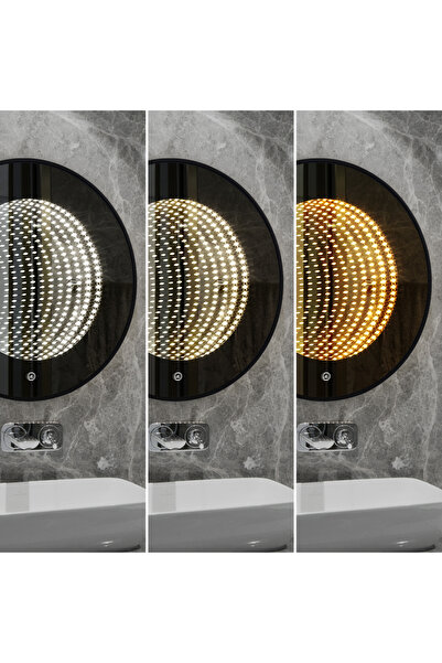 Lumini de Poveste Border 3D LED bathroom mirror, 70 cm LDPJ183F-7070