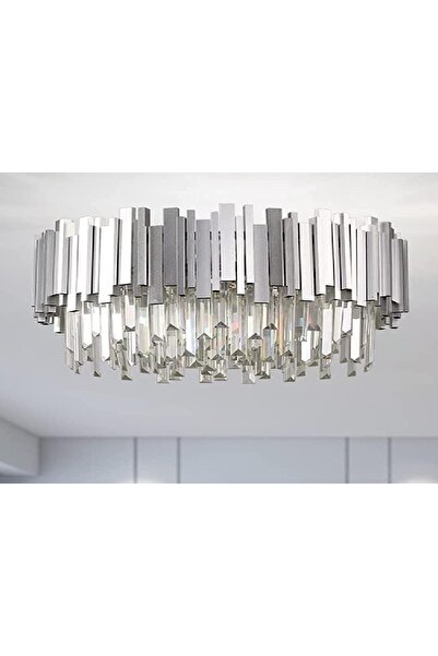 Lumini de Poveste Plafoniera Scaly Silver 75x30