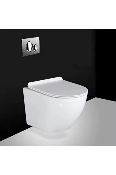 Lumini de Poveste Vas de toaleta suspendat WC, cu capac SoftClose, LDPT-203