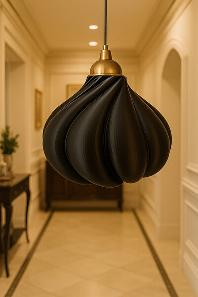 APJ STORE SINCE 2020 Pumpkin Yatak Odası, Mutfak, Oturma Odası Siyah Tekli Sa...