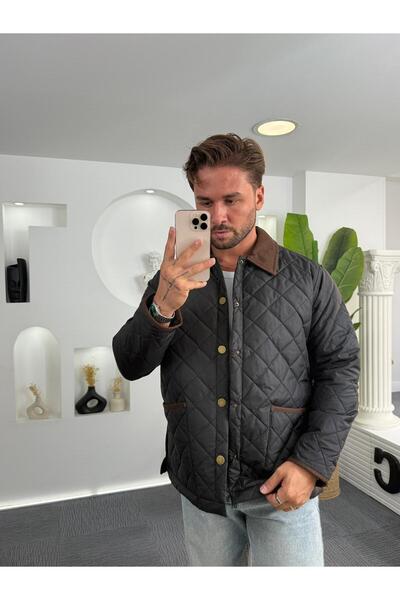 UTTBASİC Baklava Desenli Mevsim Mont