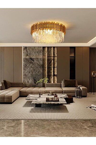 Lumini de Poveste Plafoniera Scaly Gold 500