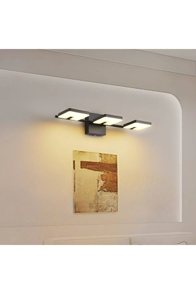 Lumini de Poveste Bathroom LED Wall Light 24W Trio Black (black)