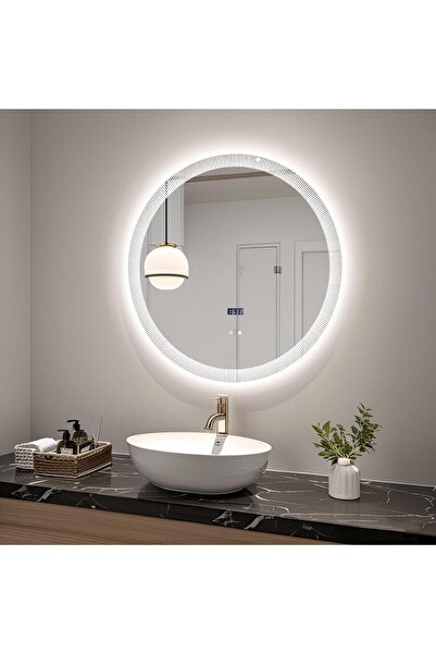 Lumini de Poveste Radiance LED Bathroom Mirror, Defog, Clock, 70cm, LDPJ191