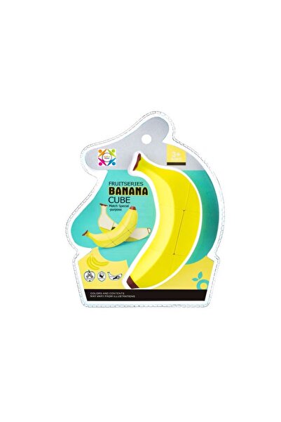 Birlik Oyuncak Rubik Küp Muz Şeklinde - Zeka Küpü