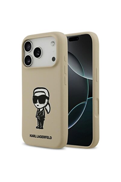 REDz Accessories Husă Karl Lagerfeld cu MagSafe pentru iPhone 17 Pro, silicon...