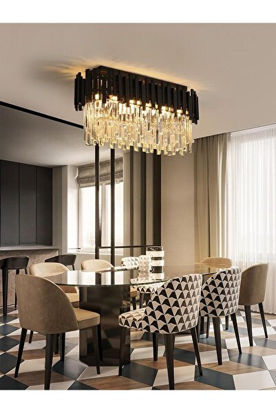 Lumini de Poveste Plafoniera Scaly Black 75x30