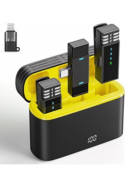 OEM Set 2 microfoane Lavalier, 48H, audio, computere, DSLR-uri, live, încărca...