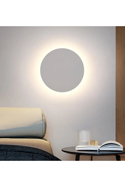 Lumini de Poveste Aplica Perete LED 18W Aura Rotunda Alba 30 cm