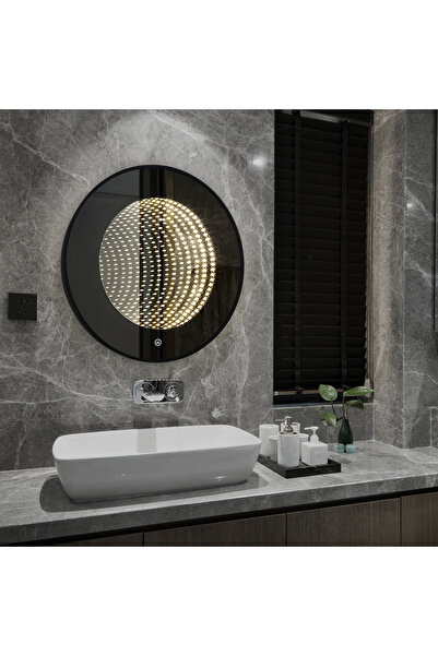 Lumini de Poveste Border 3D LED bathroom mirror, 70 cm LDPJ183F-7070