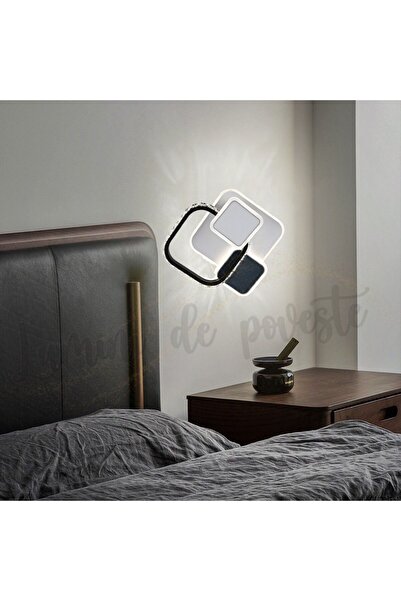 Lumini de Poveste Aplica LED Patrata 25W Cristal Forms