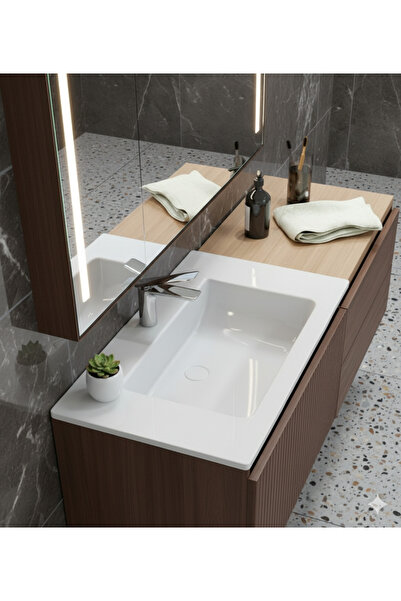 Stilvit Mega Etajerli Lavabo 45x80 Diritto