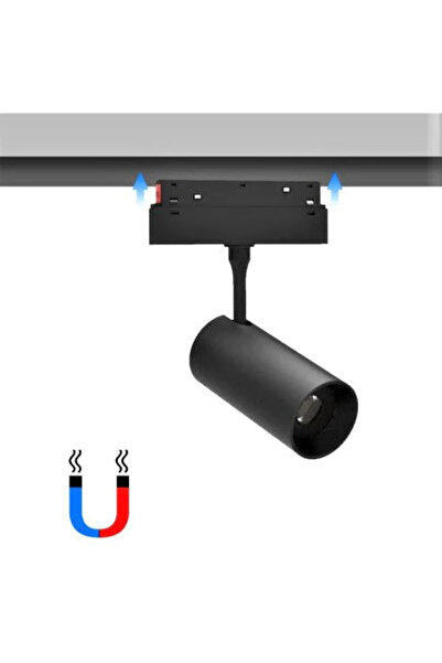 Lumini de Poveste Spot LED 5W Negru Cilindru pentru sina magnetica