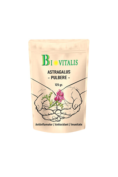 Biovitalis Pulbere de Astragalus, 125 g