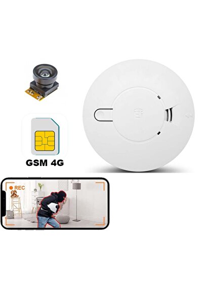 SMT SECURITY Smoke Detector with HD Spy Video Camera and Microphone – iOS/Android App