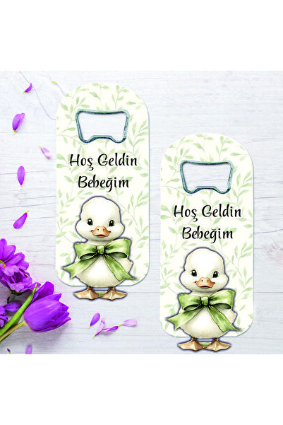 Ege ajans 10 adet ahşap kabartma figürlü bebek hediyelik açacak magnet