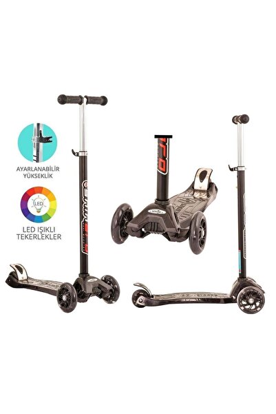 Genel Markalar MAXİ TWİST IŞIKLI SCOOTER SİYAH