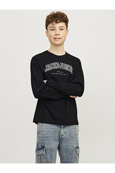 Jack & Jones Langarm-T-Shirt Logo Langarm-T-Shirt Mini