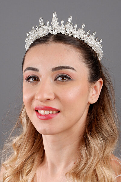 ESPEREST Clara, elegantă, cu pietre de cristal, coroană de mireasă, nuntă, he...