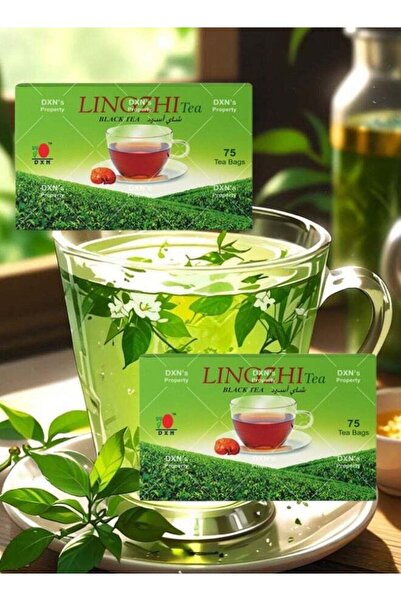 DXN 2 قطعة شاي لينجزي الأسود 75 كيسًا