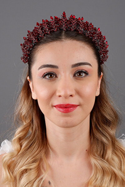 Hayalperest boncuk Dahlia Coroană de cristal elegantă pentru mireasă Rochie d...